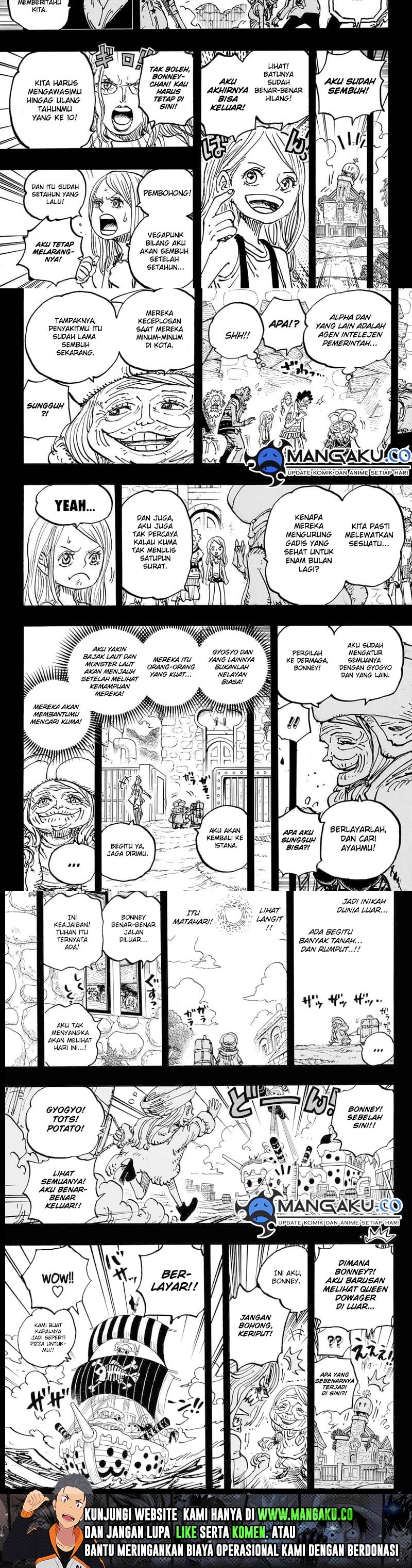 One Piece Chapter 1101 Halaman 6