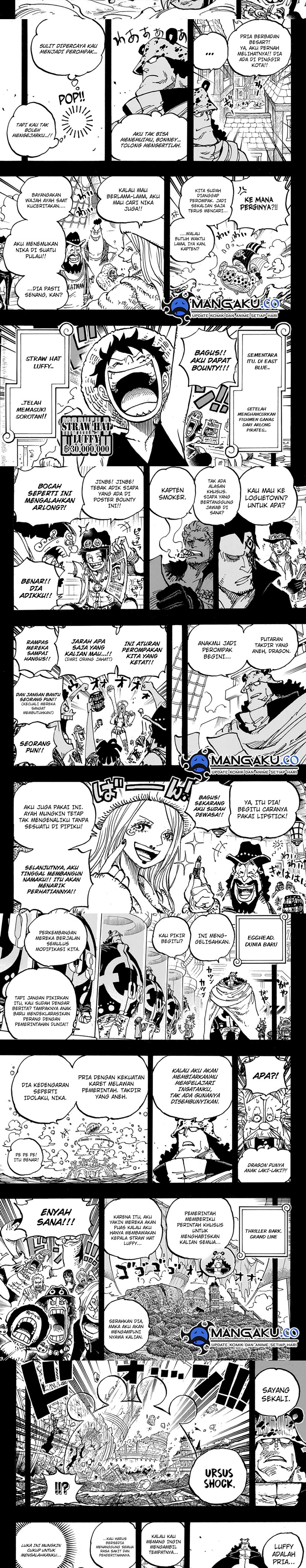 One Piece Chapter 1102 Halaman 2