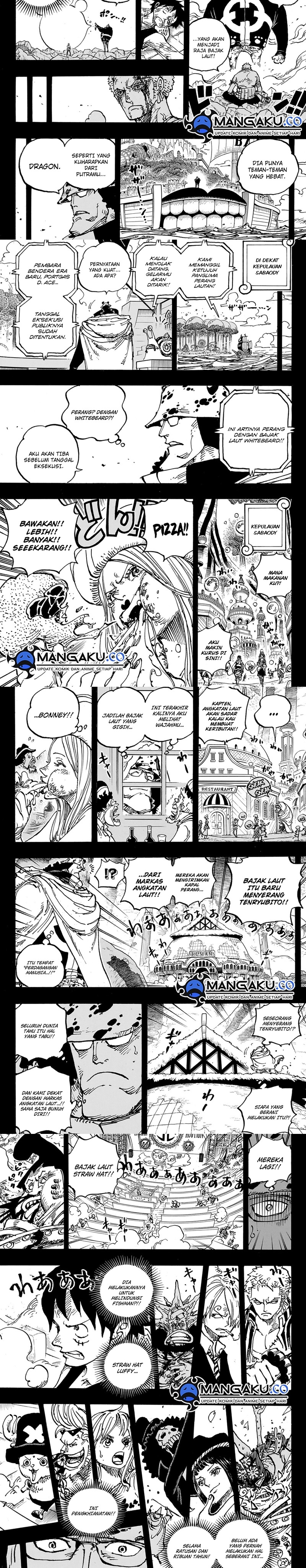 One Piece Chapter 1102 Halaman 3