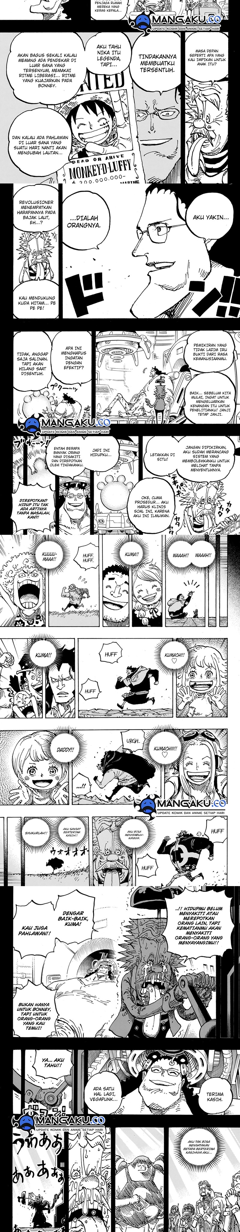 One Piece Chapter 1102 Halaman 5