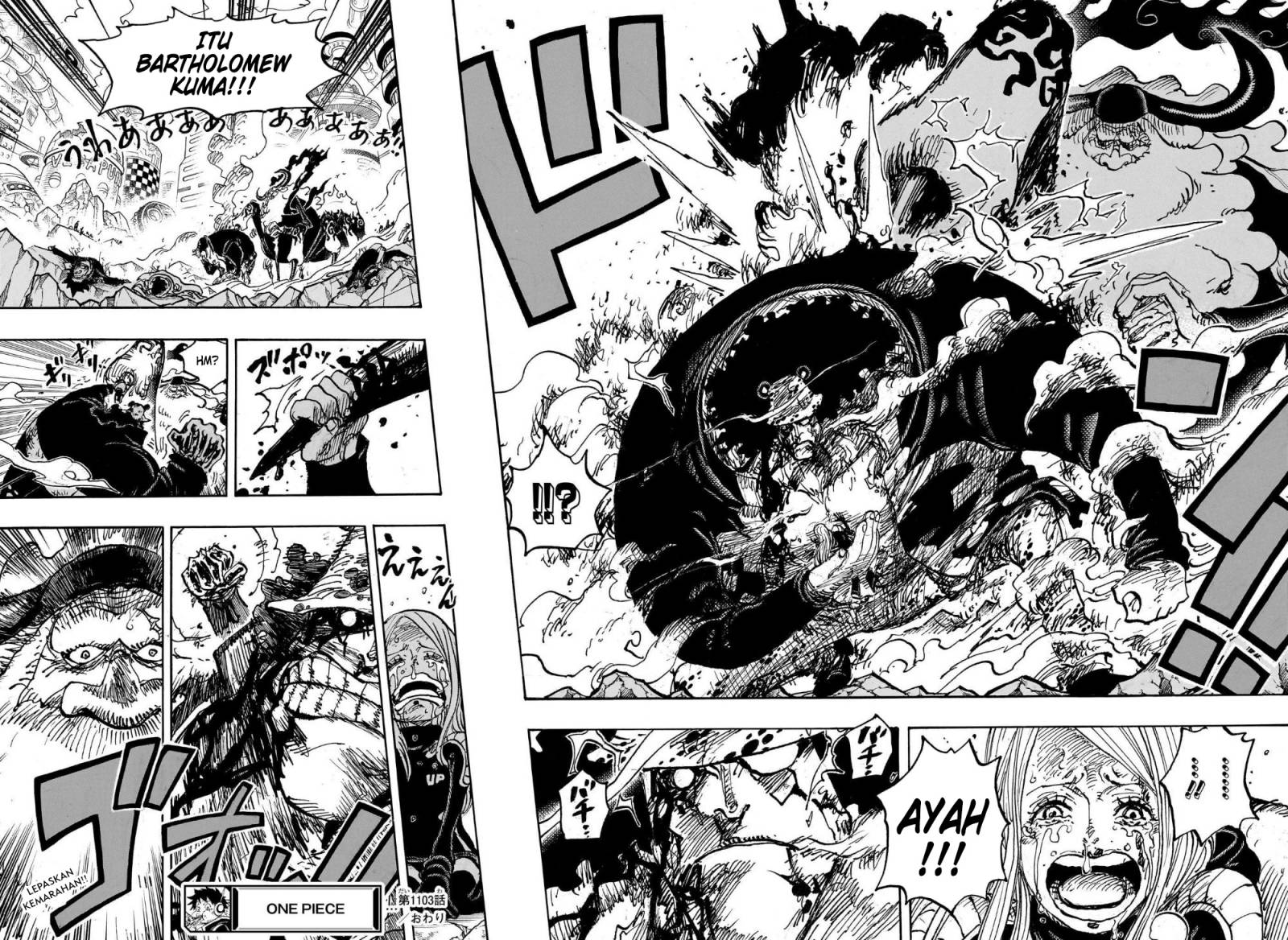 One Piece Chapter 1103 Halaman 14