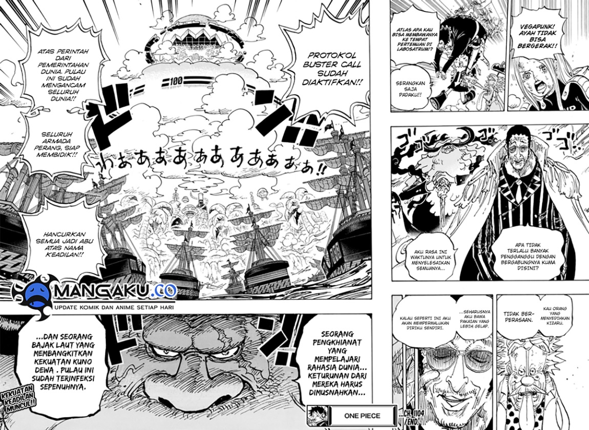 One Piece Chapter 1104 Halaman 4