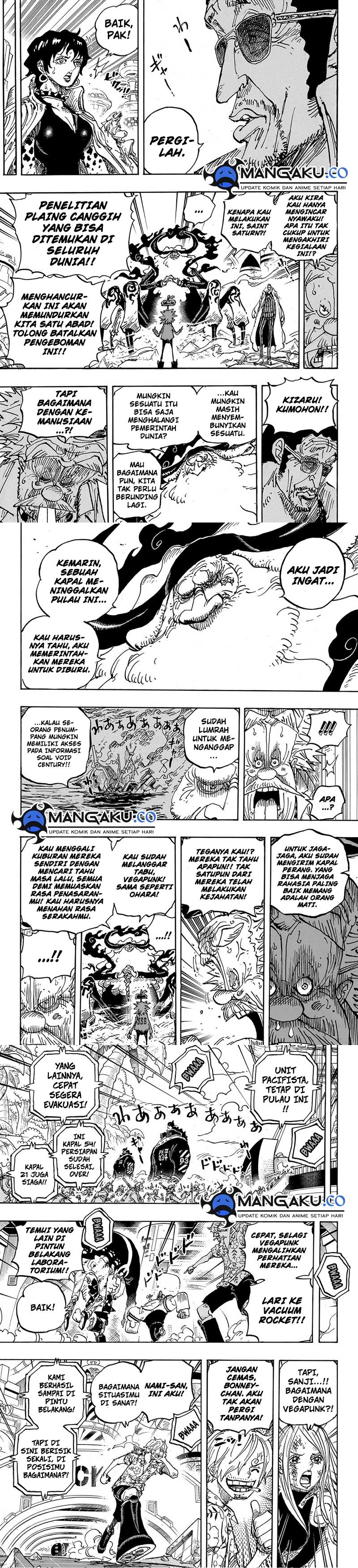 One Piece Chapter 1105 Halaman 3