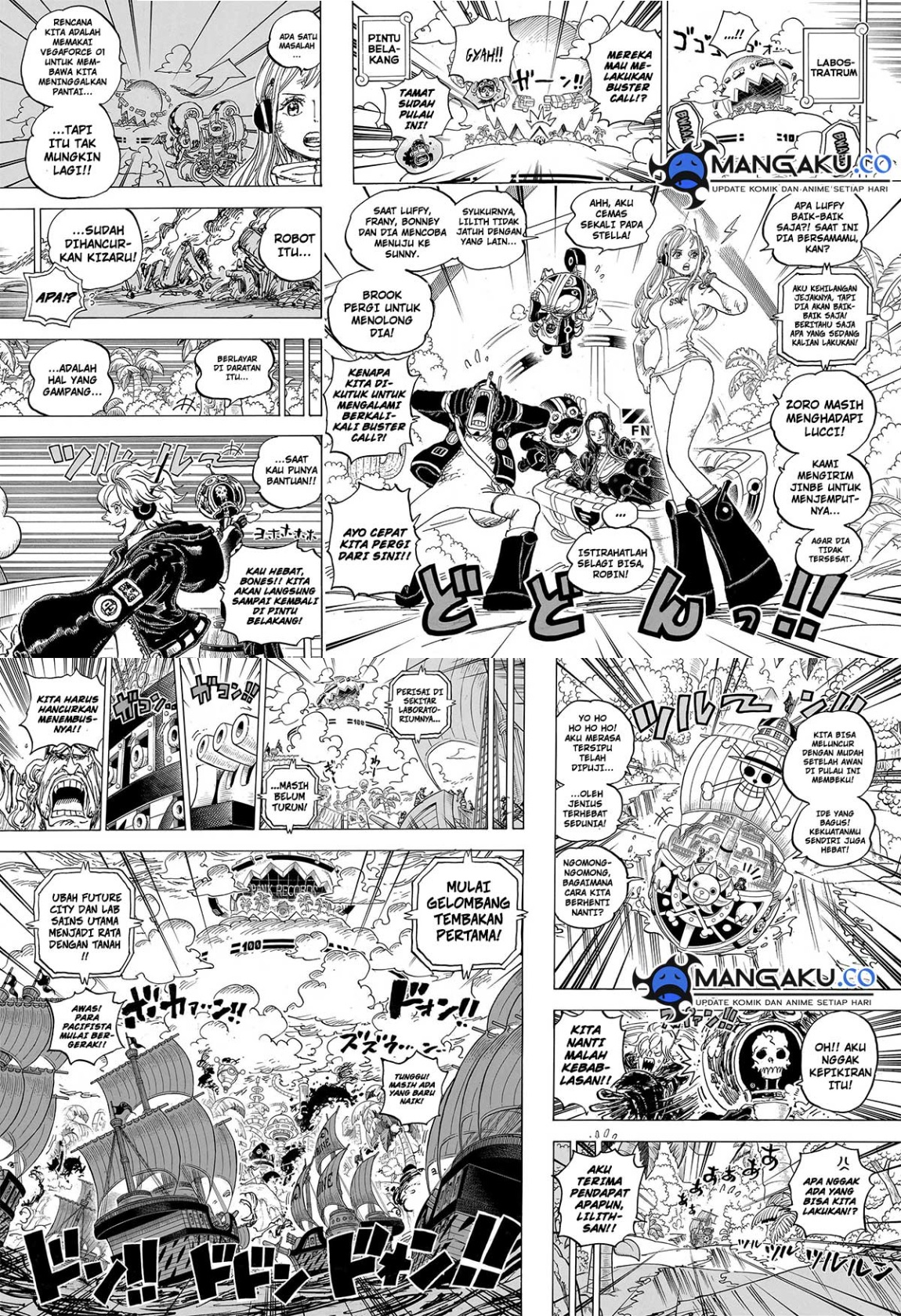 One Piece Chapter 1105 Halaman 4