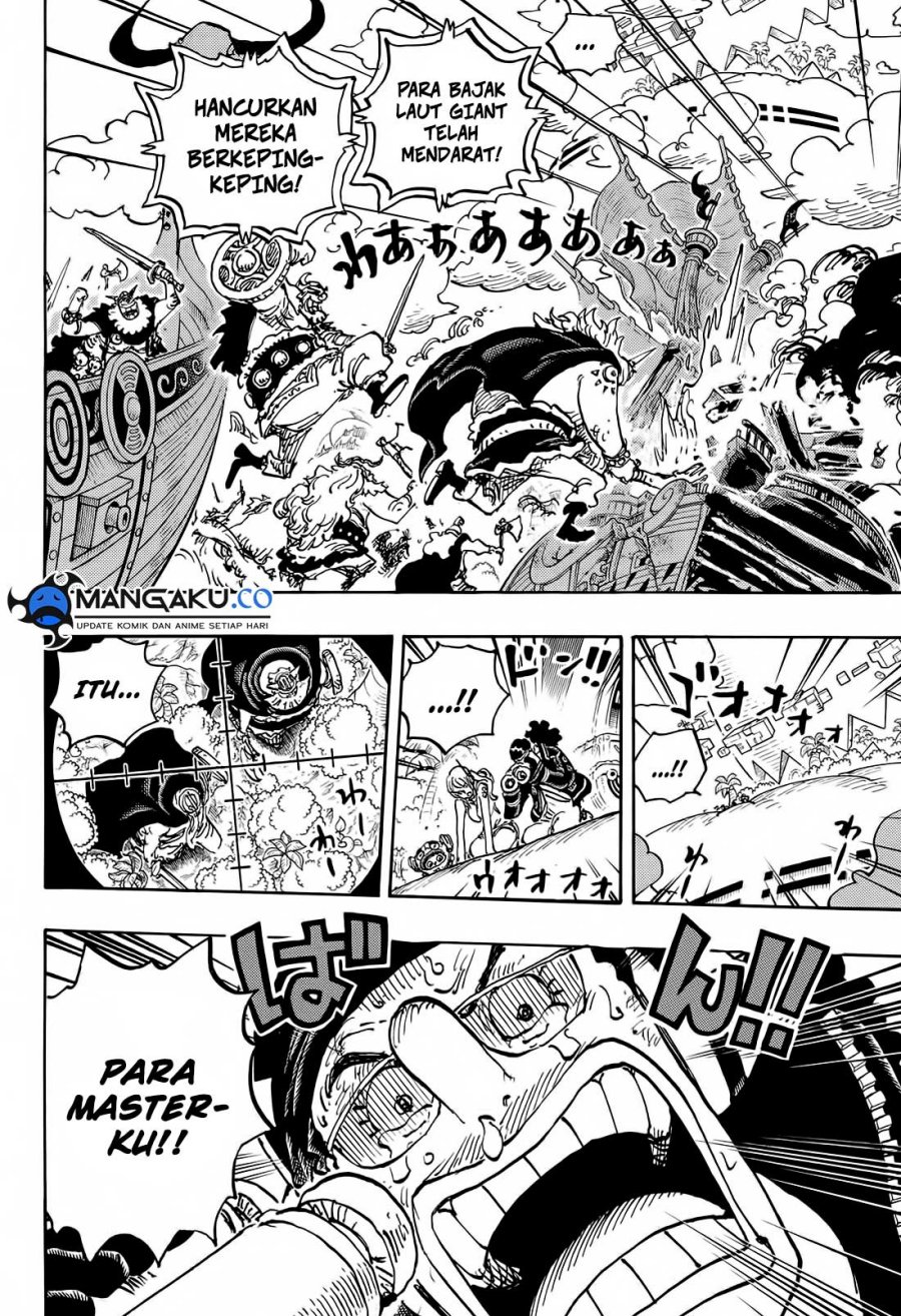 One Piece Chapter 1107 Halaman 4