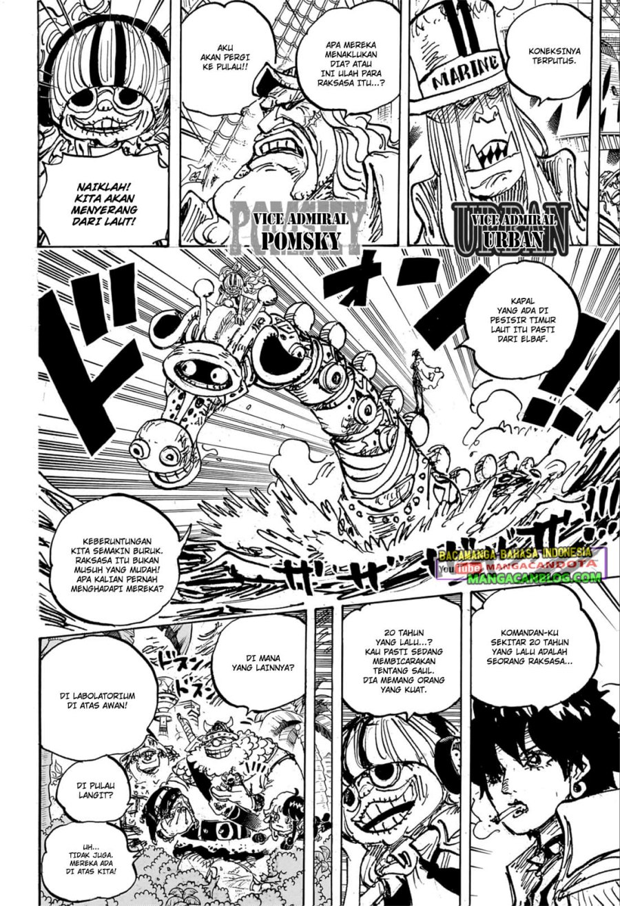 One Piece Chapter 1108 Halaman 10