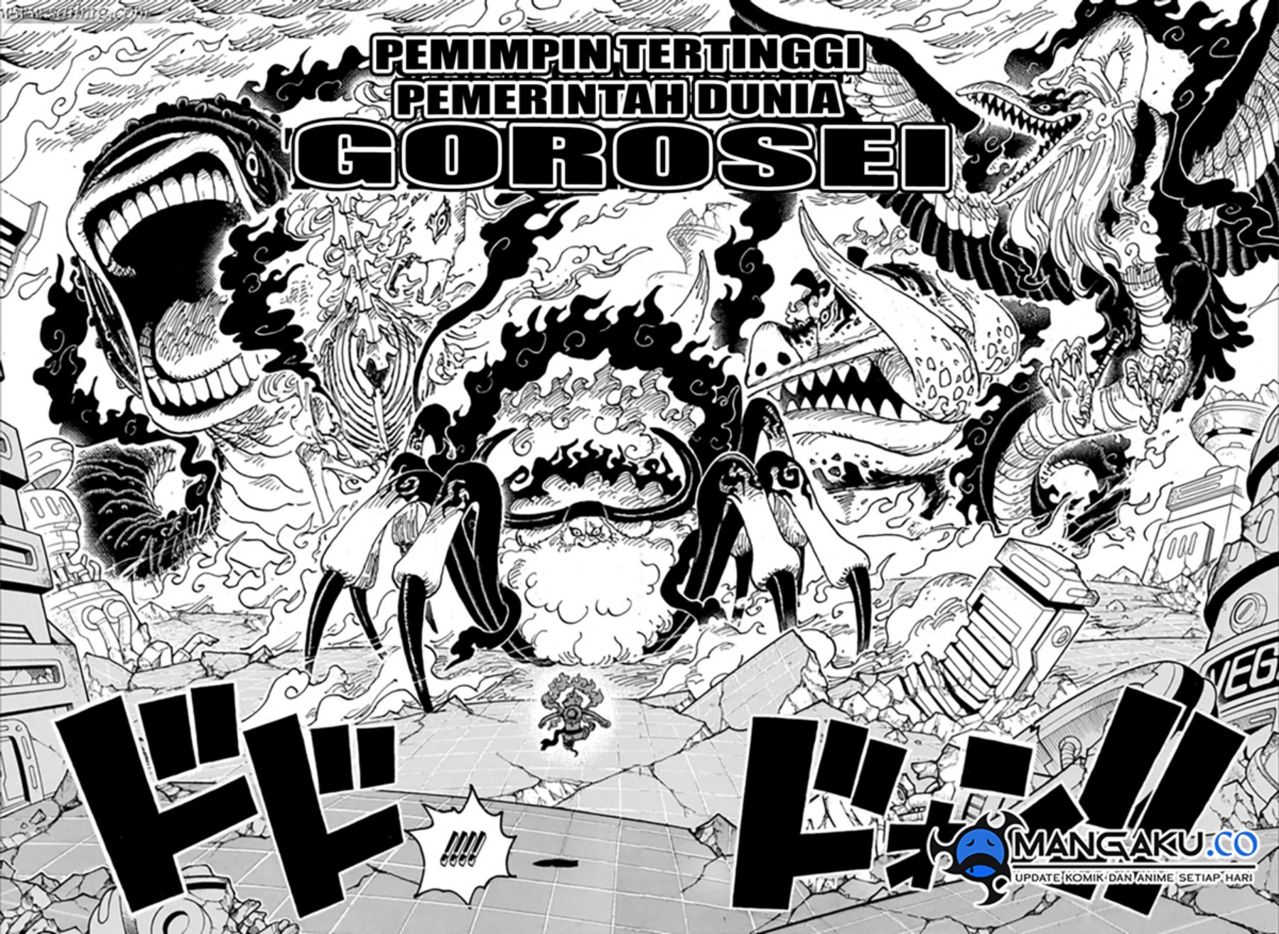 One Piece Chapter 1110 Halaman 6
