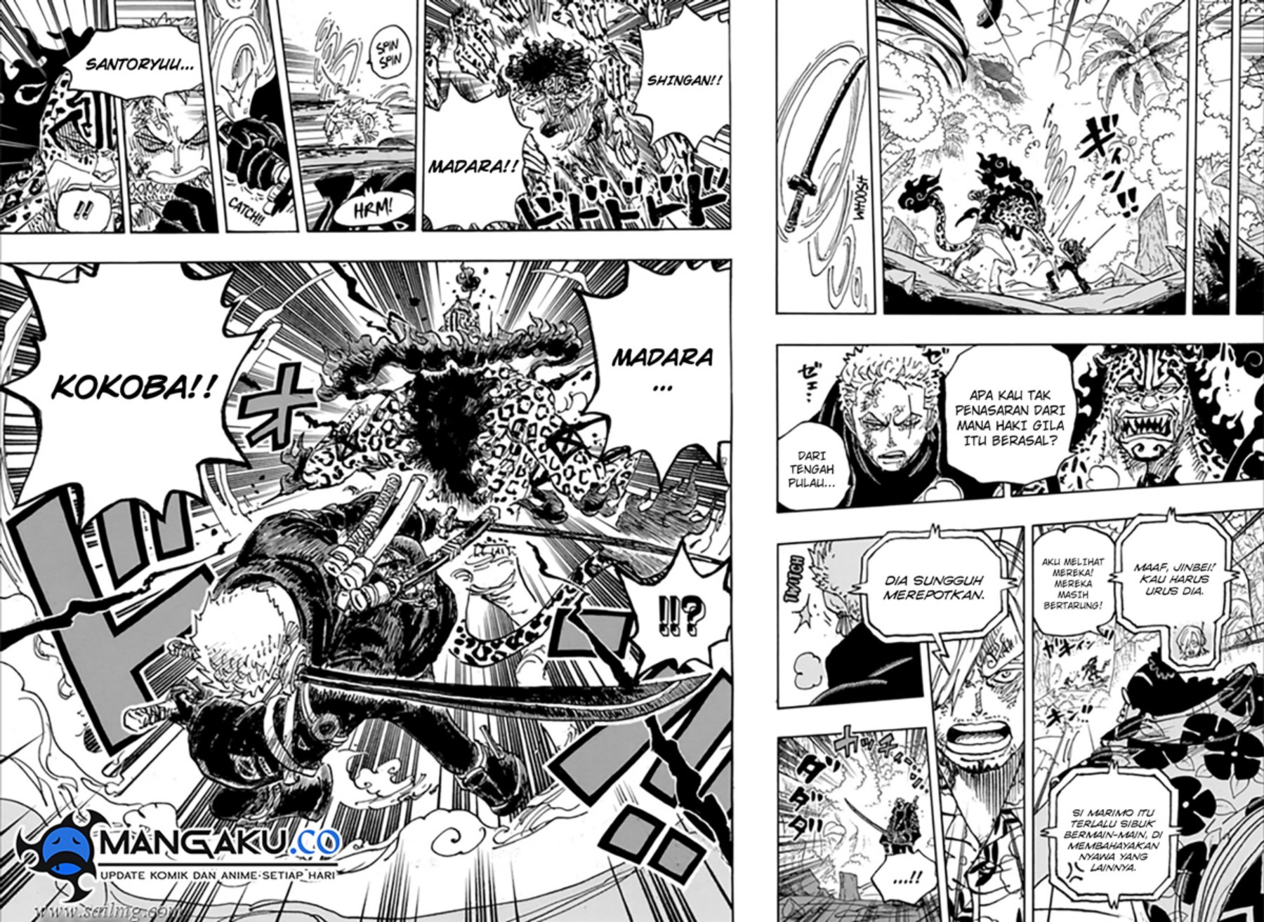 One Piece Chapter 1110 Halaman 12