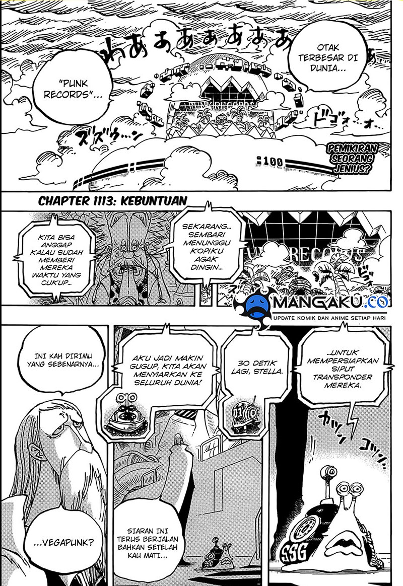 One Piece Chapter 1113 Halaman 3