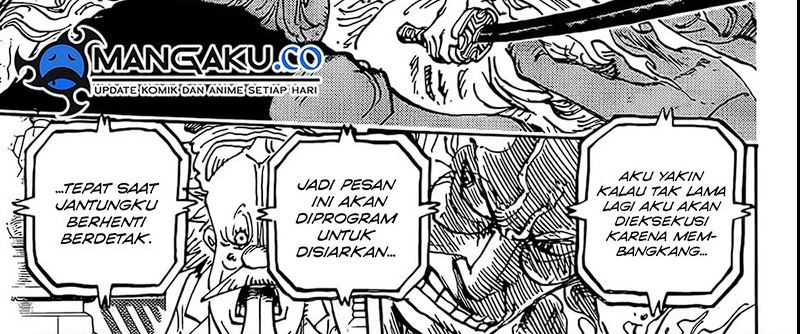 One Piece Chapter 1113 Halaman 32