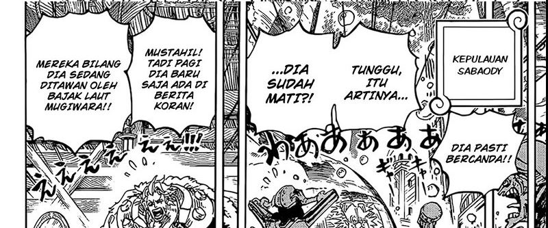 One Piece Chapter 1113 Halaman 33