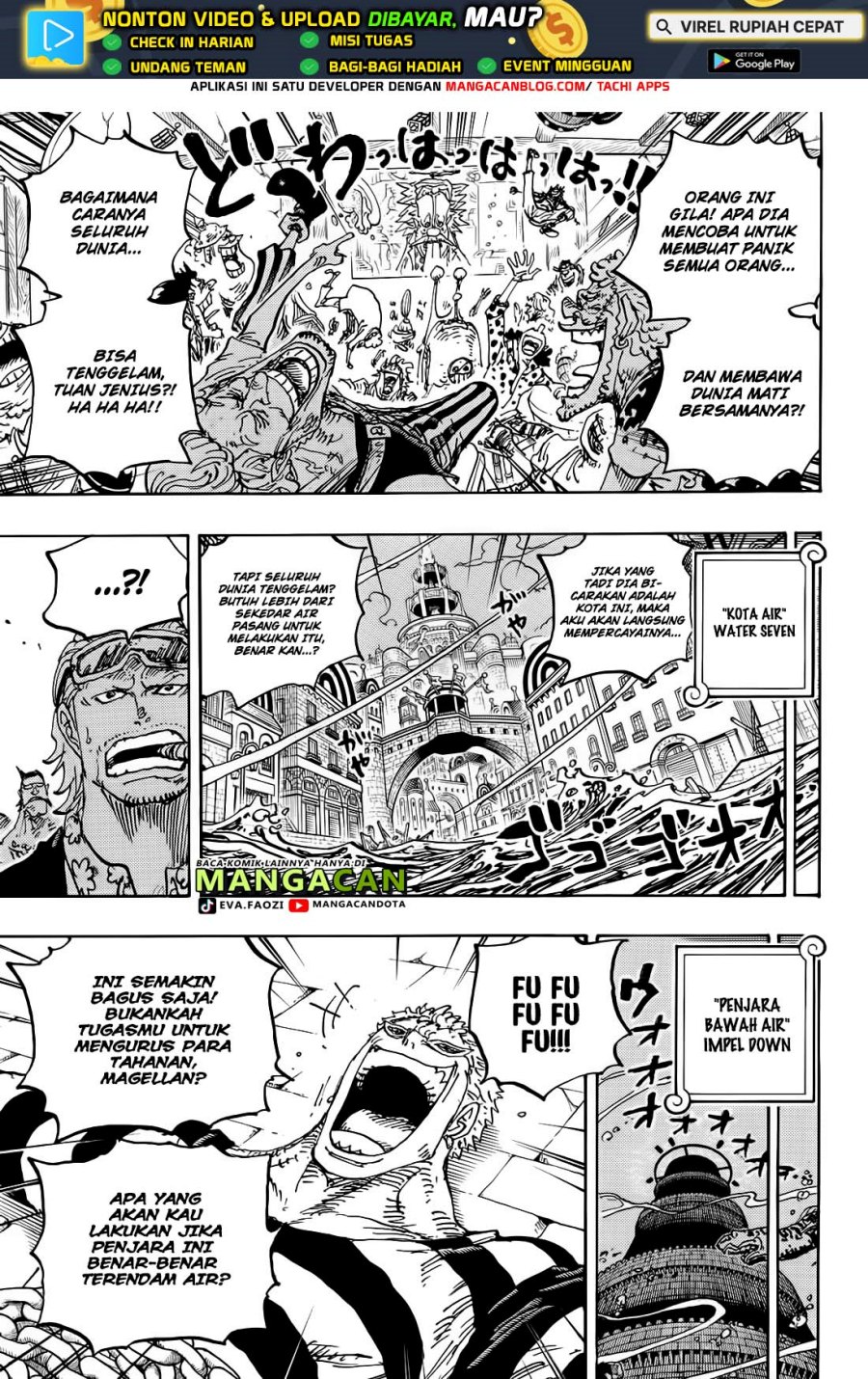 One Piece Chapter 1114 Halaman 3