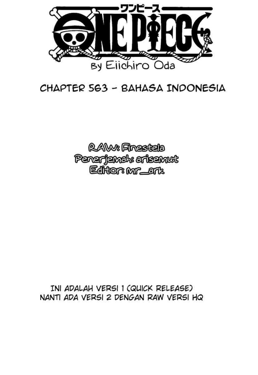 One Piece Chapter 563 Halaman 3