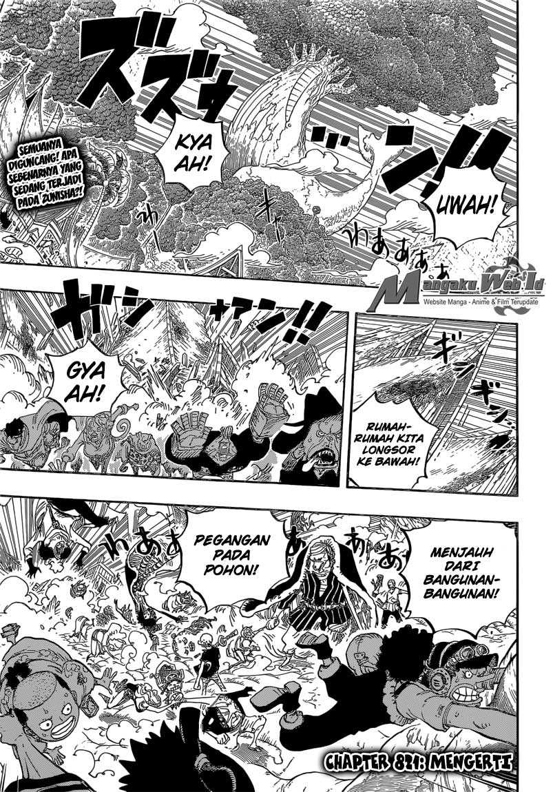 One Piece Chapter 821 Halaman 6