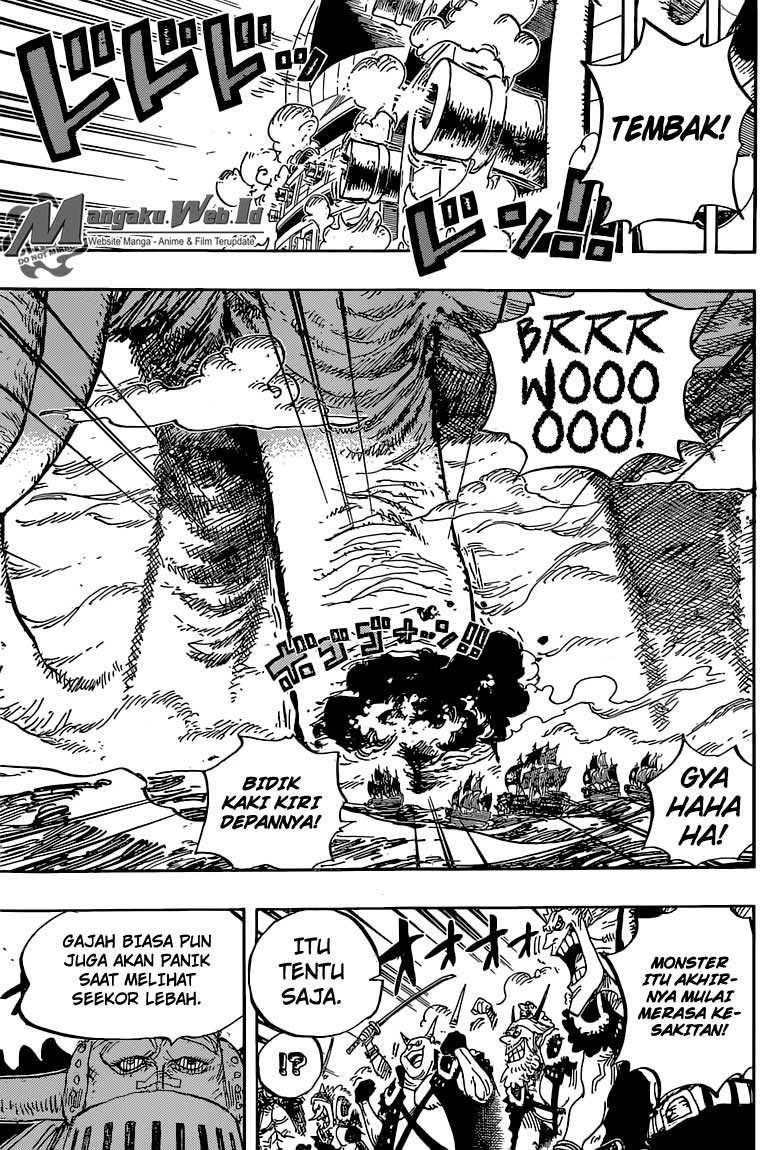 One Piece Chapter 821 Halaman 8