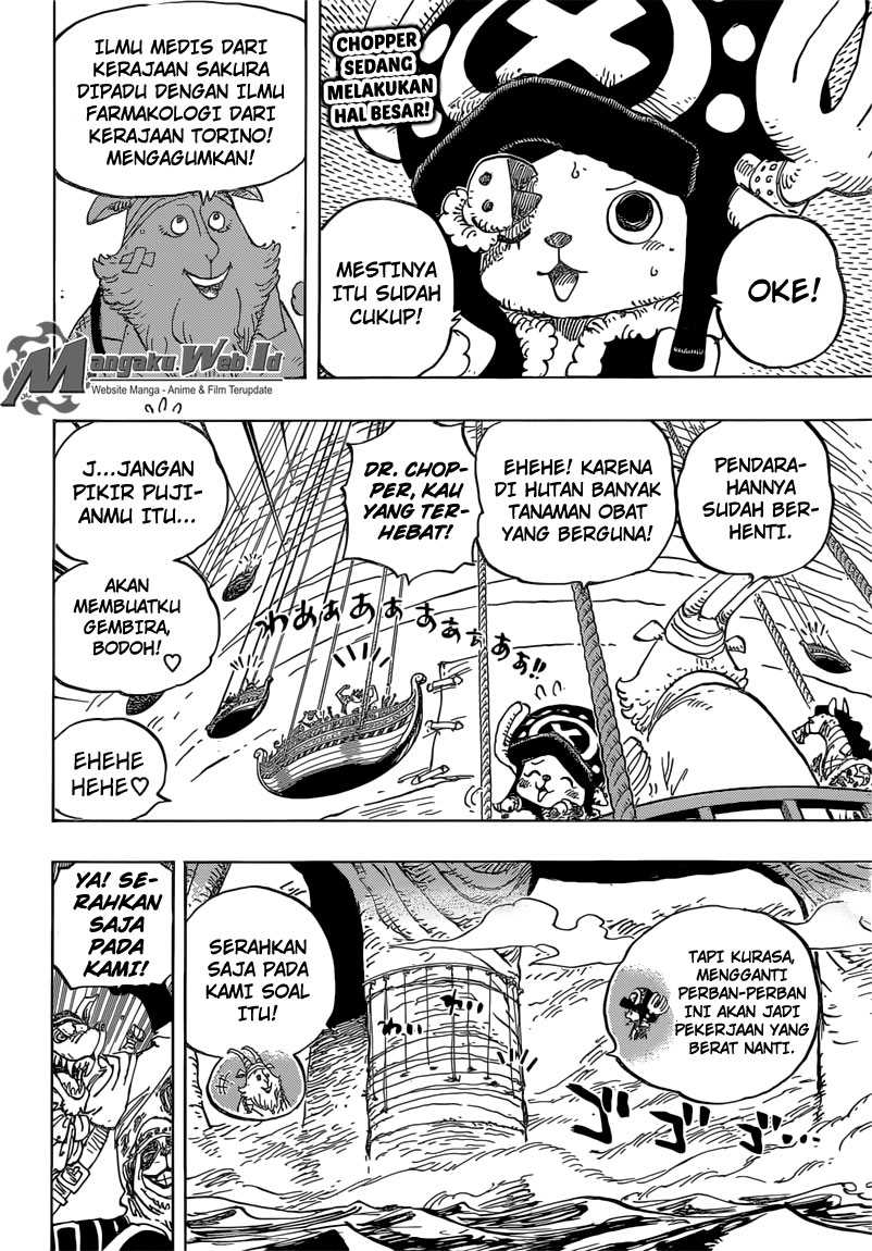 One Piece Chapter 822 Halaman 3