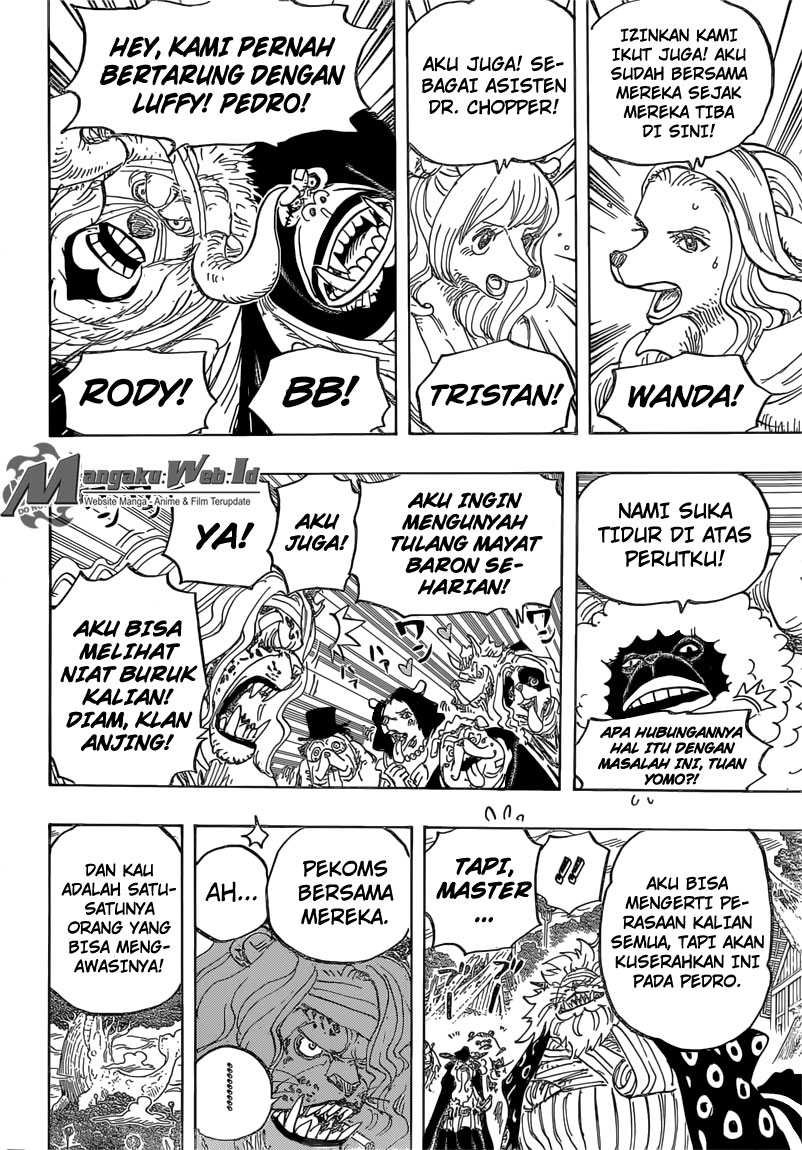 One Piece Chapter 822 Halaman 11