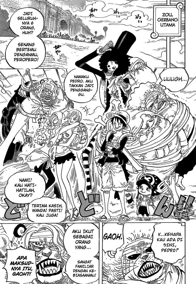 One Piece Chapter 822 Halaman 14
