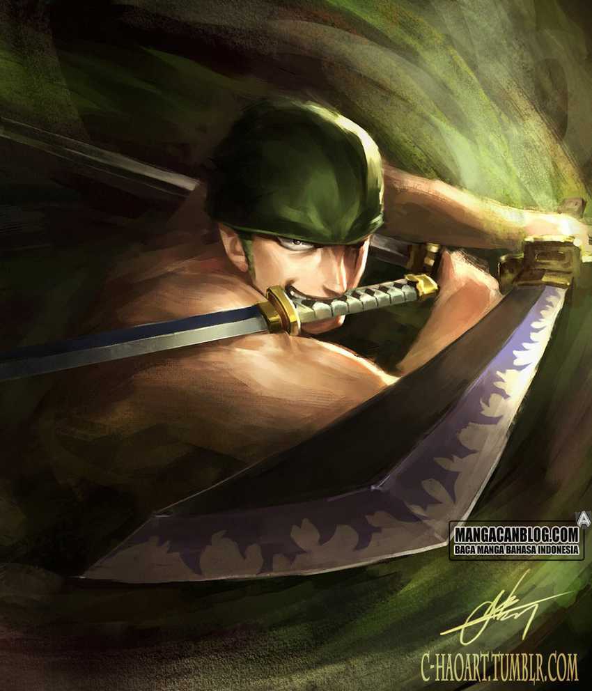 One Piece Chapter 827 Halaman 3