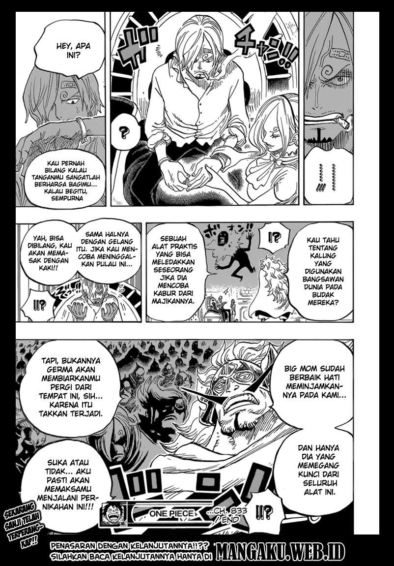 One Piece Chapter 833 Halaman 23