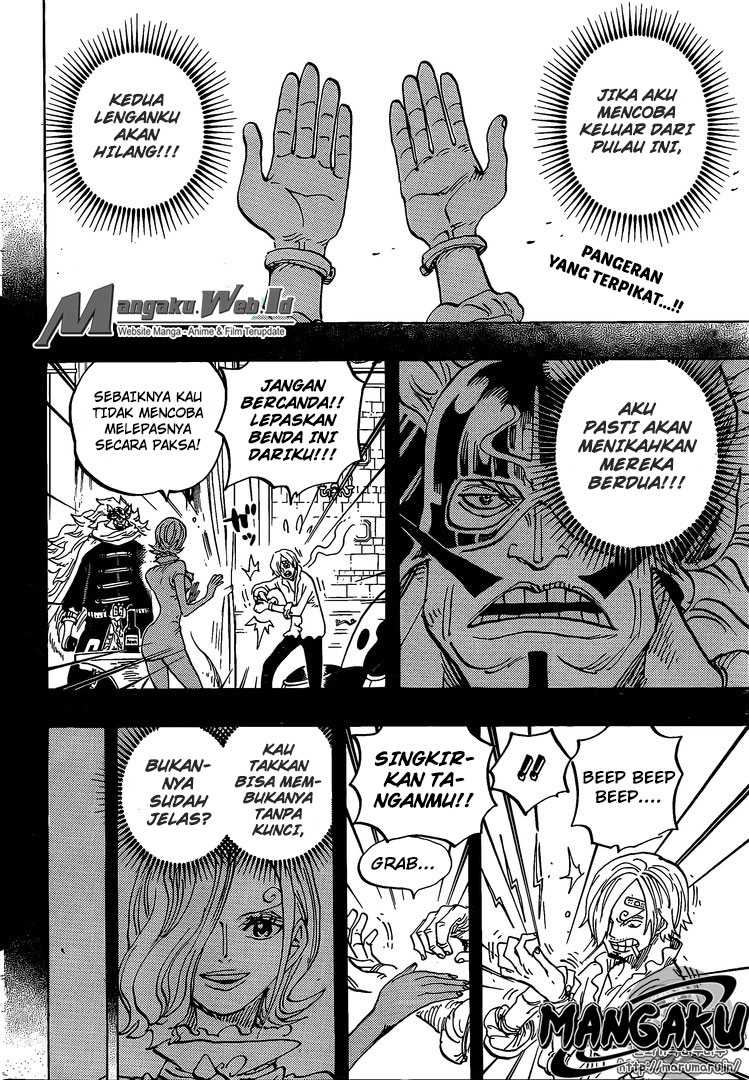 One Piece Chapter 834 Halaman 3