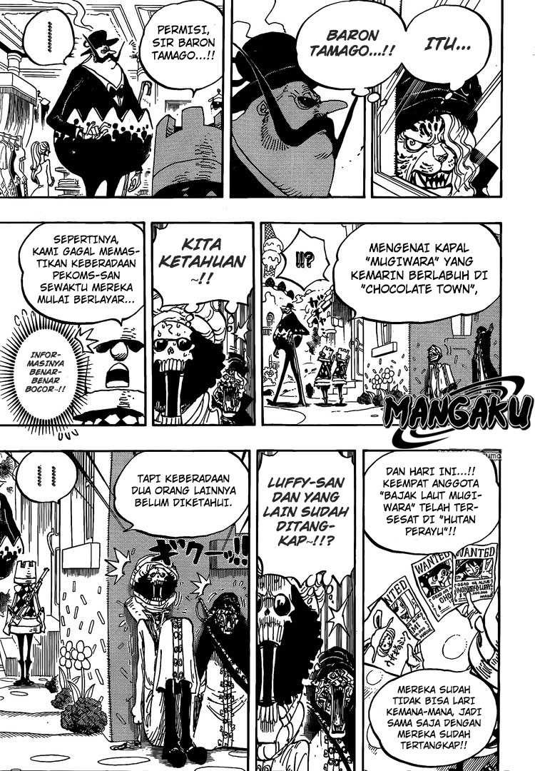 One Piece Chapter 834 Halaman 8