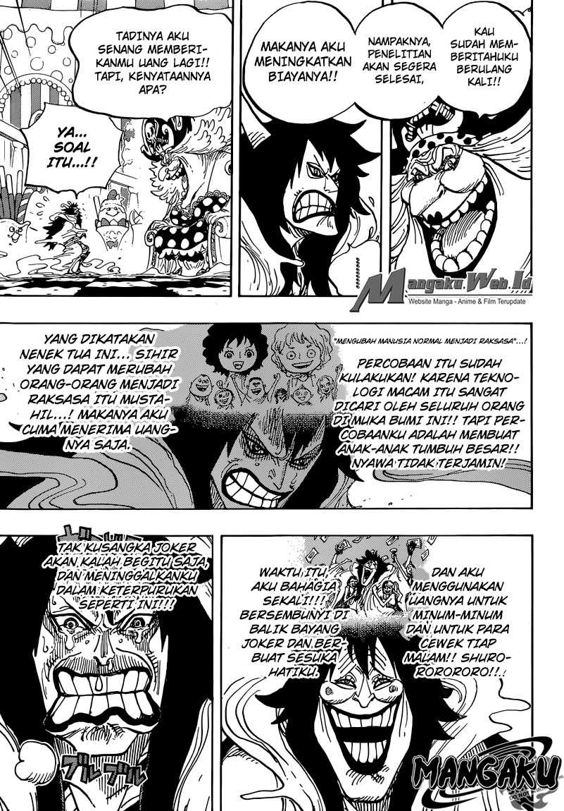 One Piece Chapter 834 Halaman 14