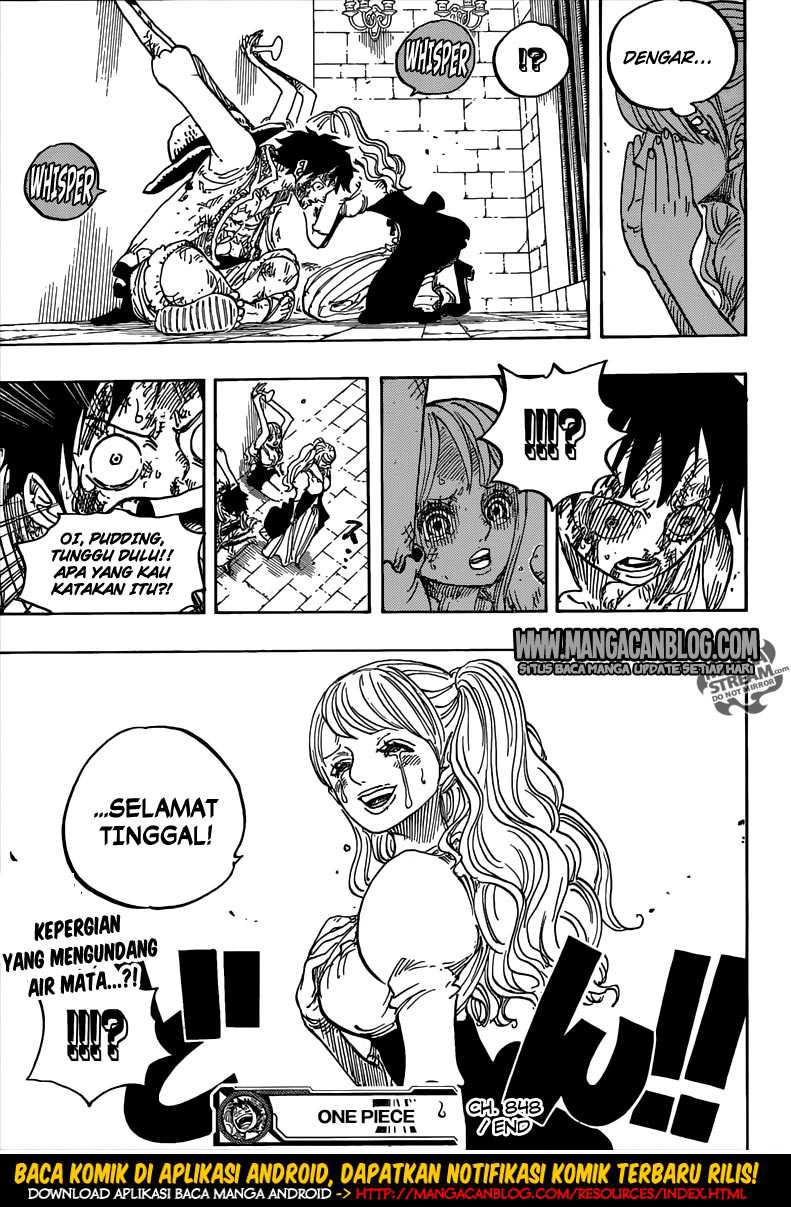 One Piece Chapter 848 Halaman 19