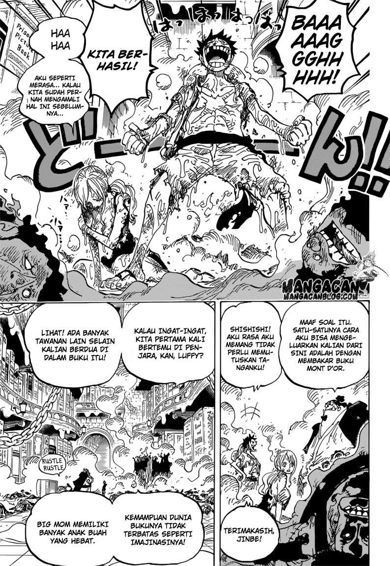 One Piece Chapter 852 Halaman 6