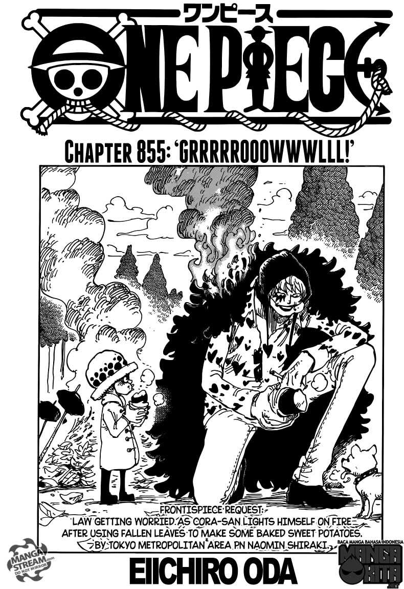 One Piece Chapter 855 Halaman 2