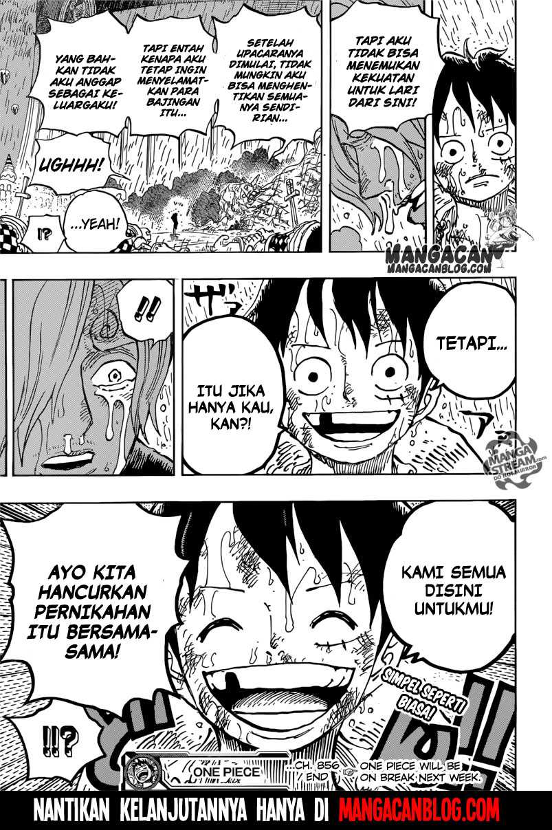 One Piece Chapter 856 Halaman 18
