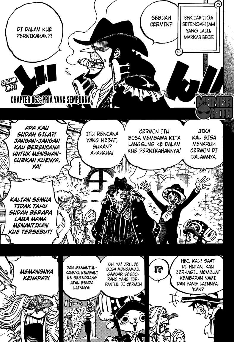 One Piece Chapter 863 Halaman 5