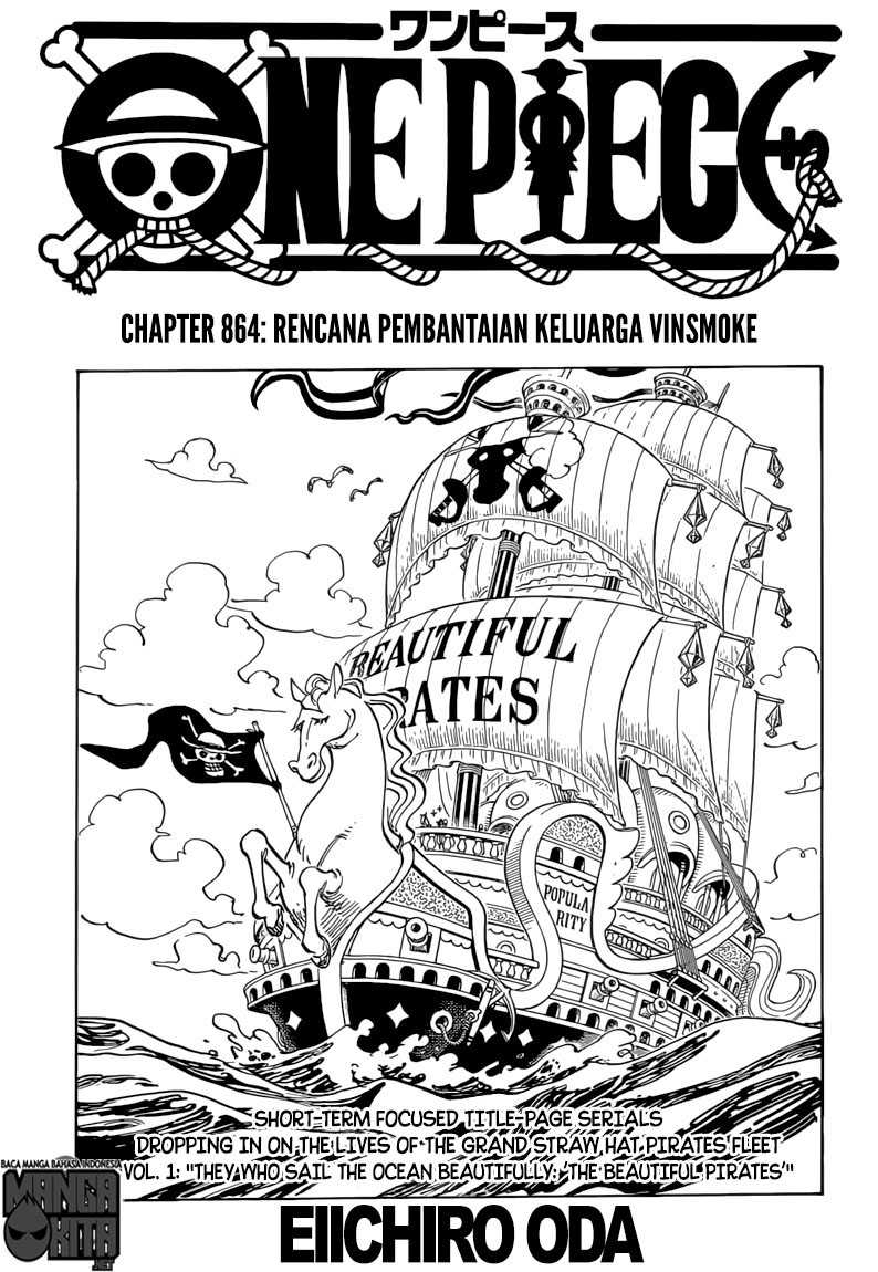 One Piece Chapter 864 Halaman 2