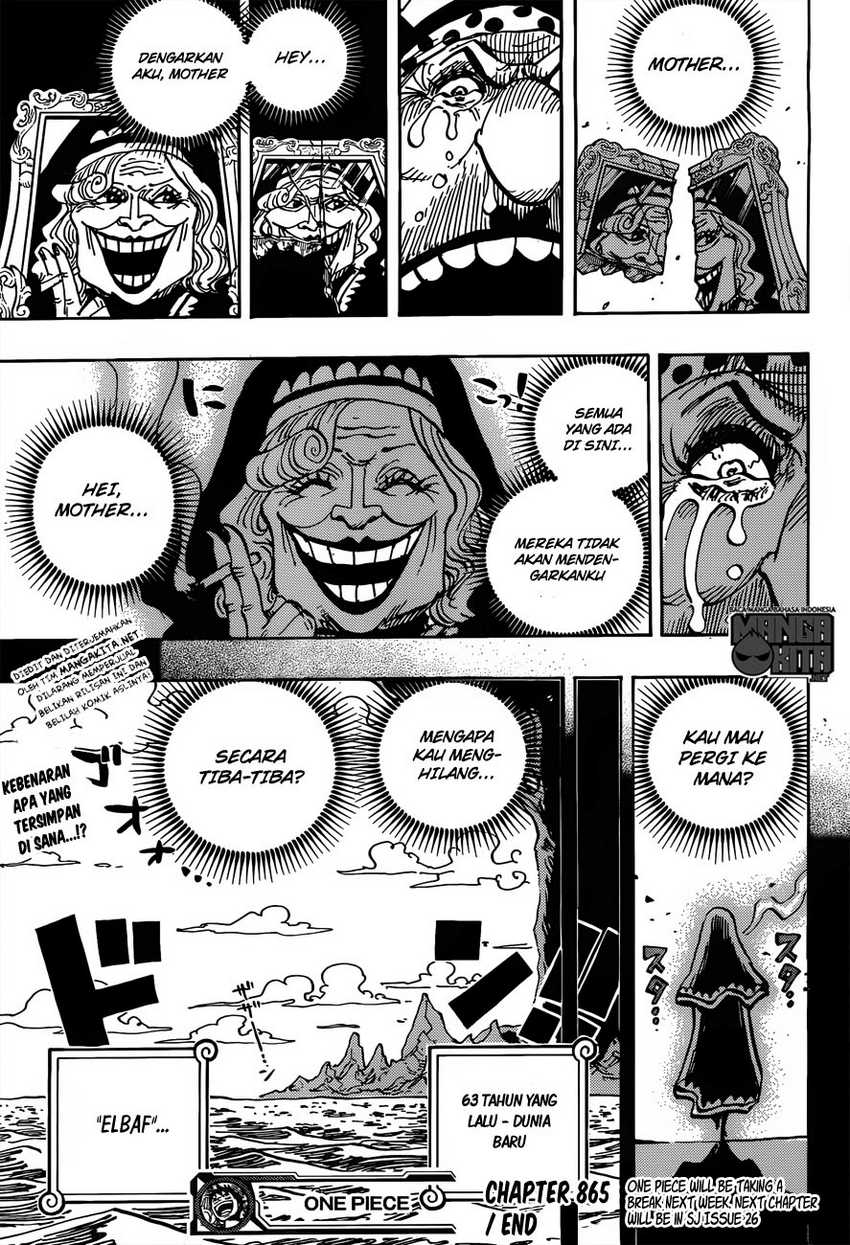 One Piece Chapter 865 Halaman 17