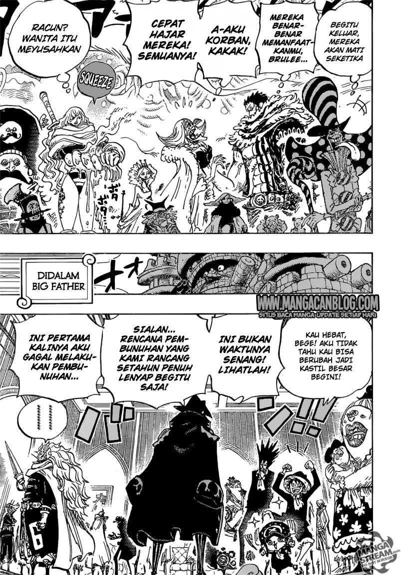 One Piece Chapter 869 Halaman 17