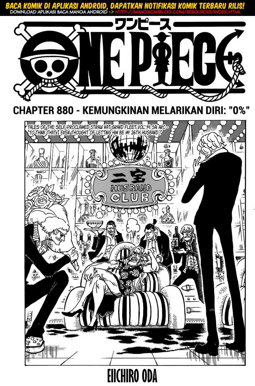 One Piece Chapter 880 Halaman 2