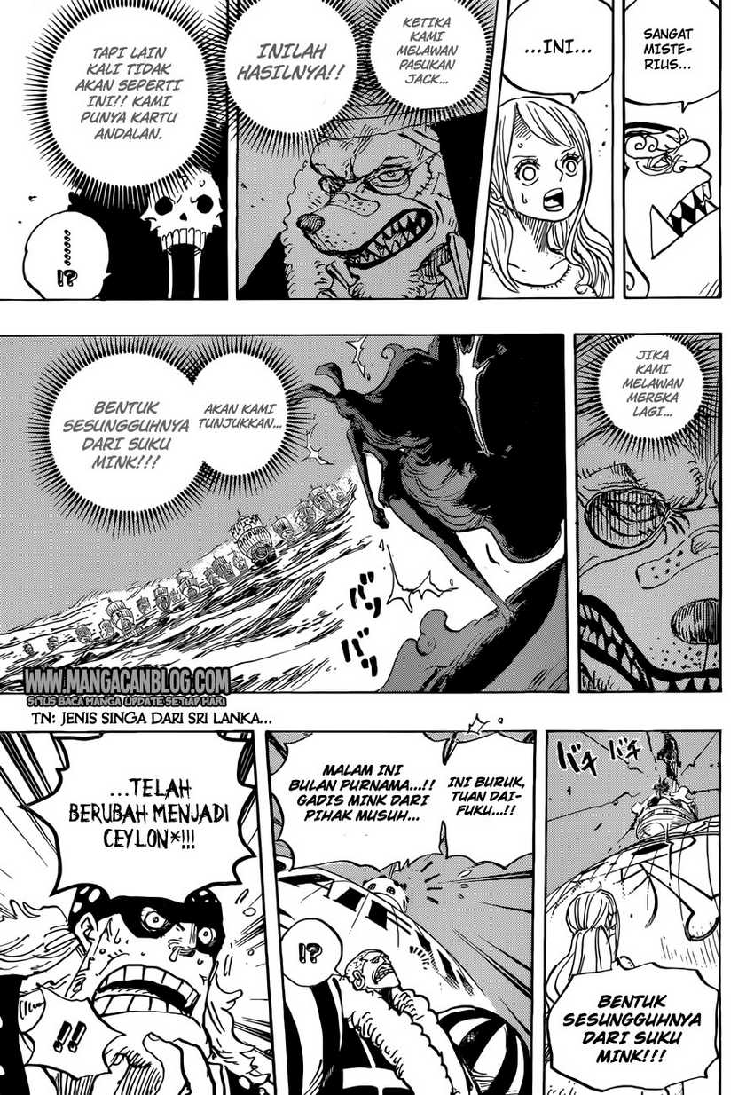 One Piece Chapter 888 Halaman 11