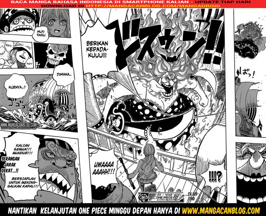 One Piece Chapter 889 Halaman 17