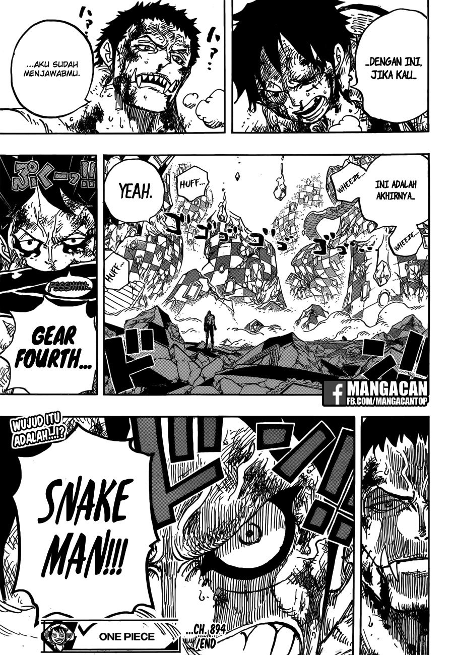 One Piece Chapter 894 Halaman 17