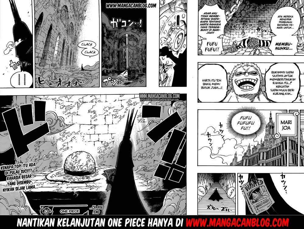One Piece Chapter 906 Halaman 17