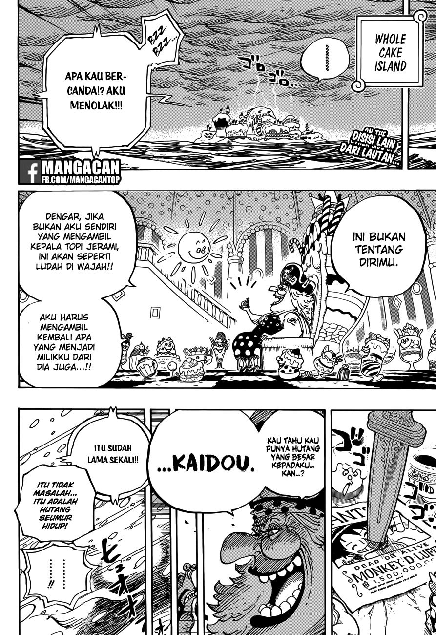 One Piece Chapter 907 Halaman 3