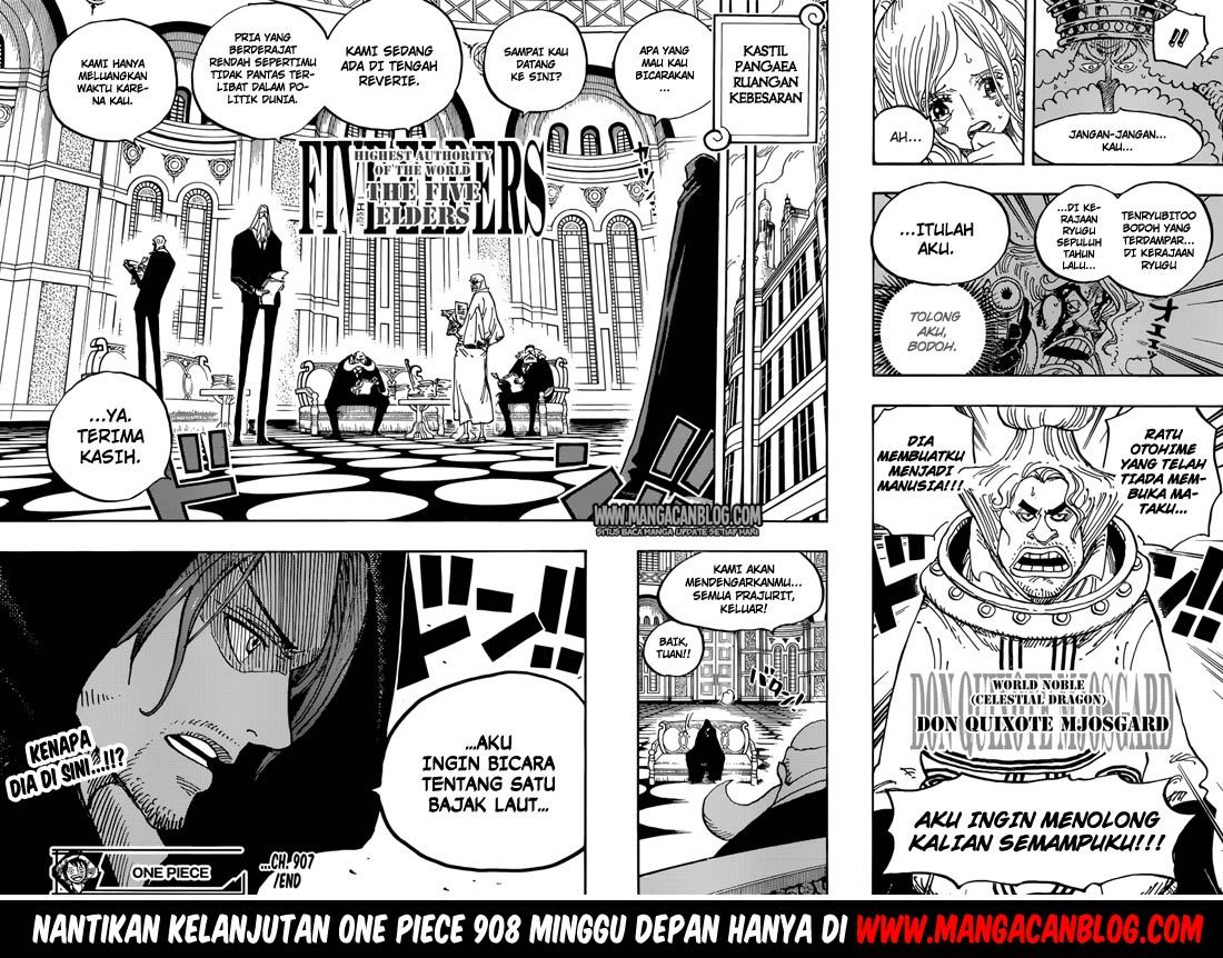 One Piece Chapter 907 Halaman 16