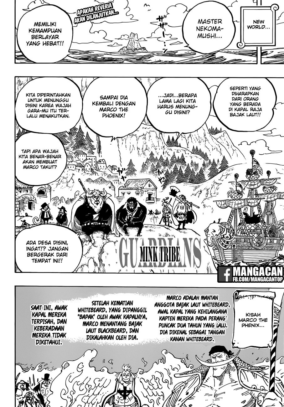 One Piece Chapter 909 Halaman 3