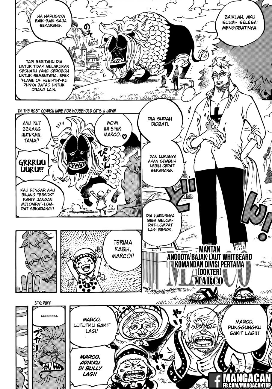 One Piece Chapter 909 Halaman 5