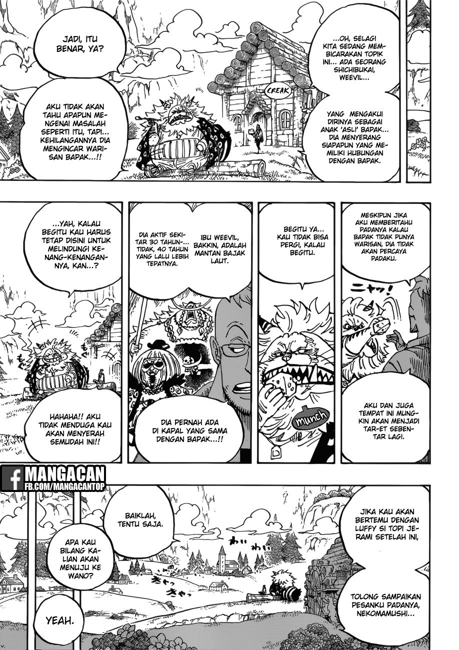 One Piece Chapter 909 Halaman 8