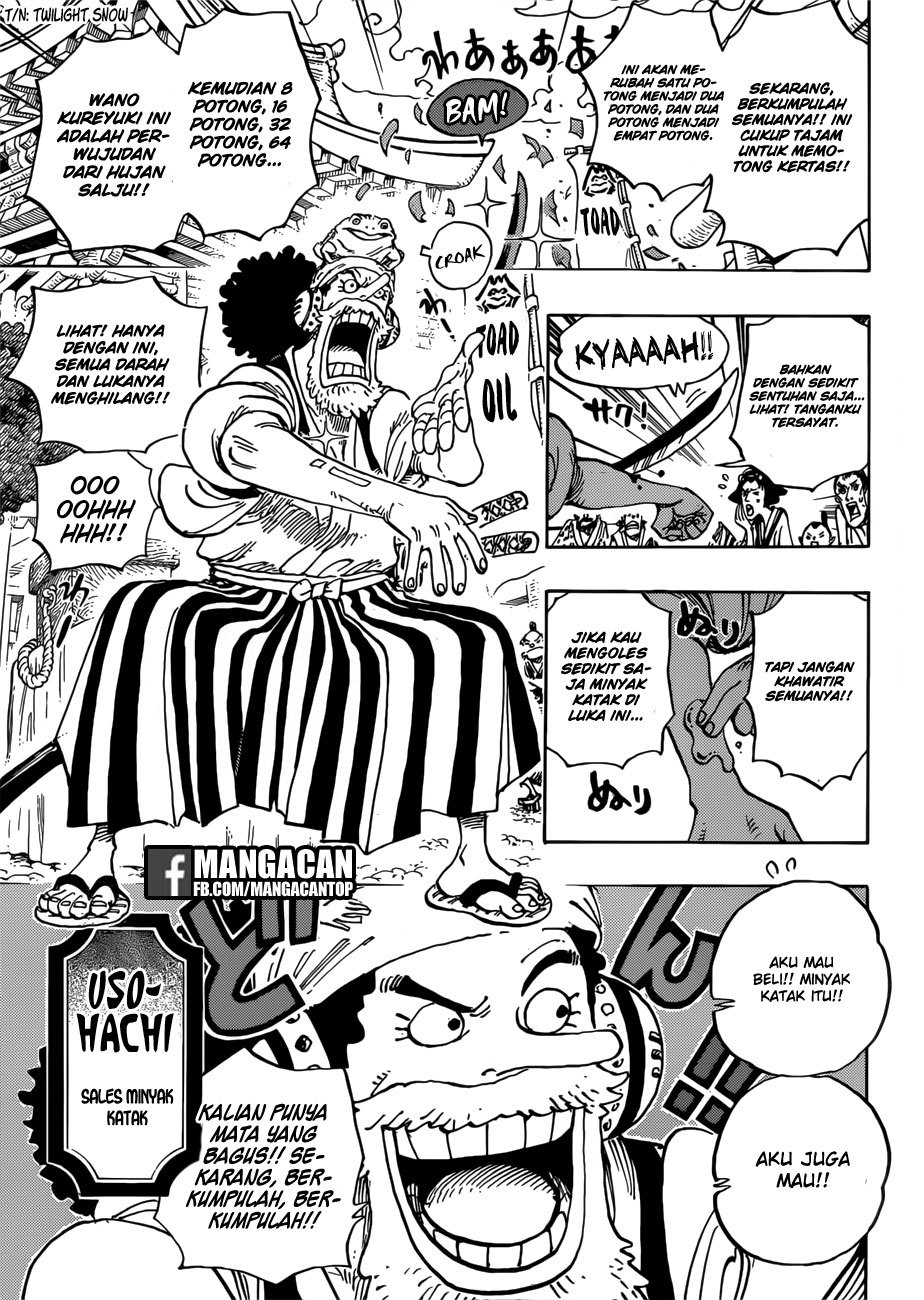 One Piece Chapter 909 Halaman 11