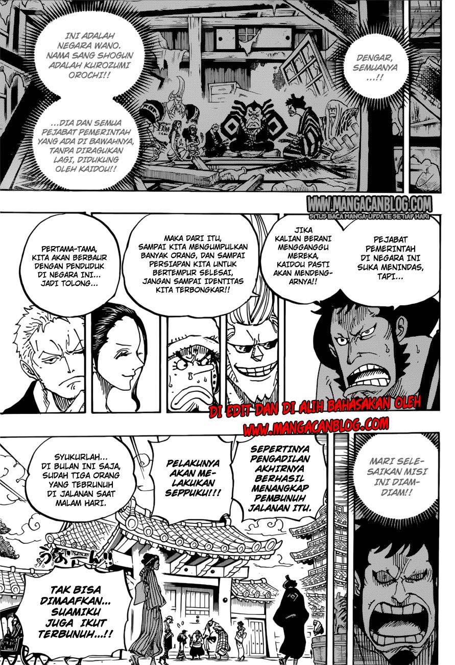 One Piece Chapter 909 Halaman 13