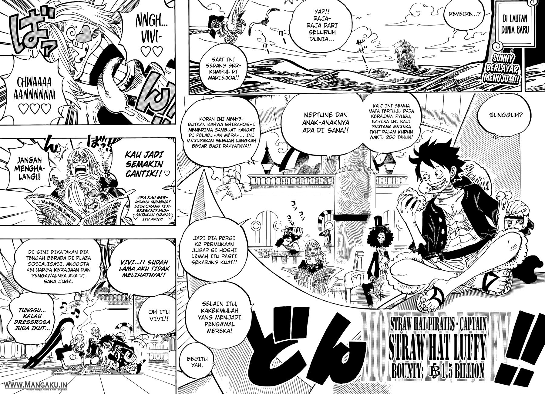 One Piece Chapter 910 Halaman 3