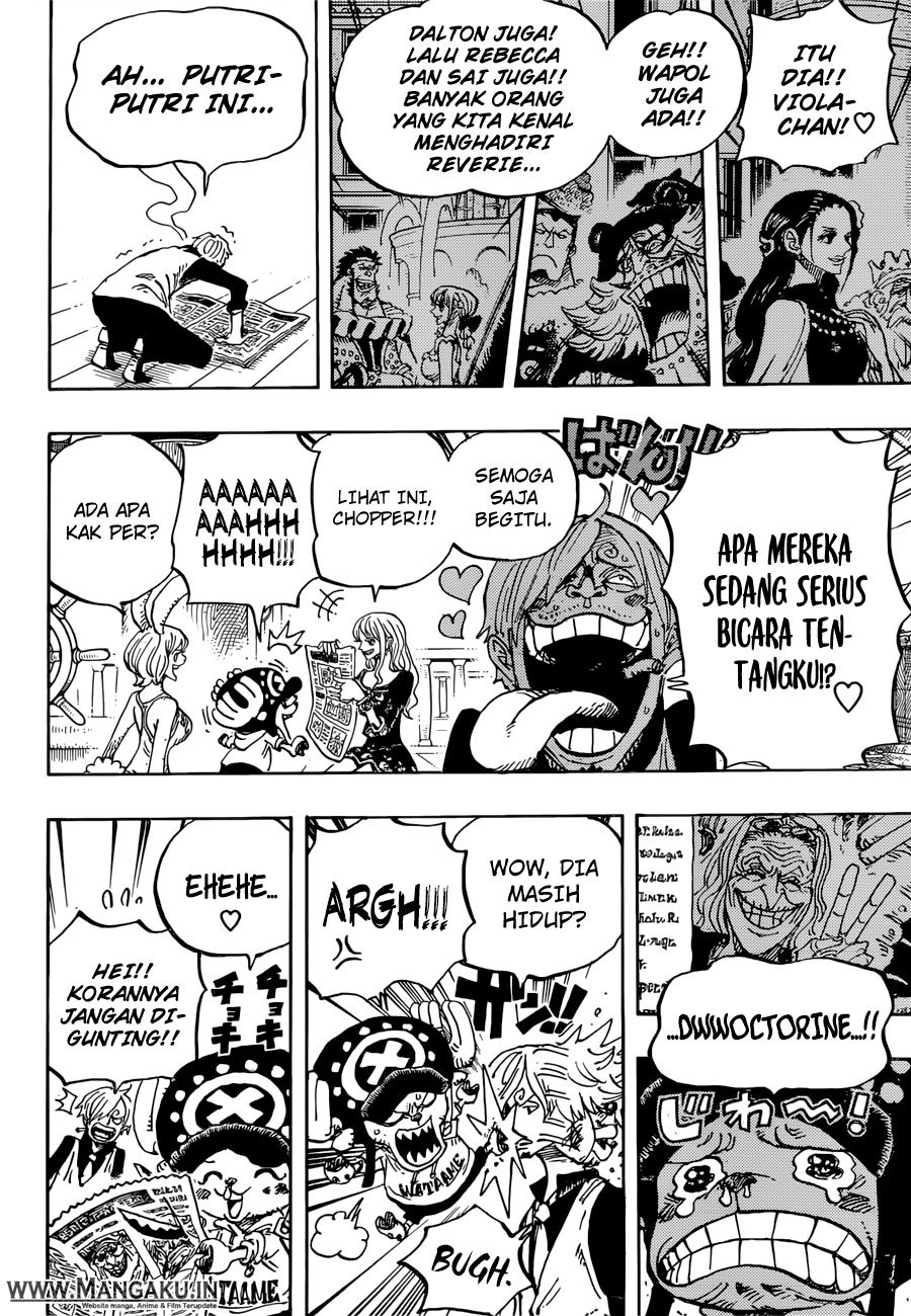 One Piece Chapter 910 Halaman 4