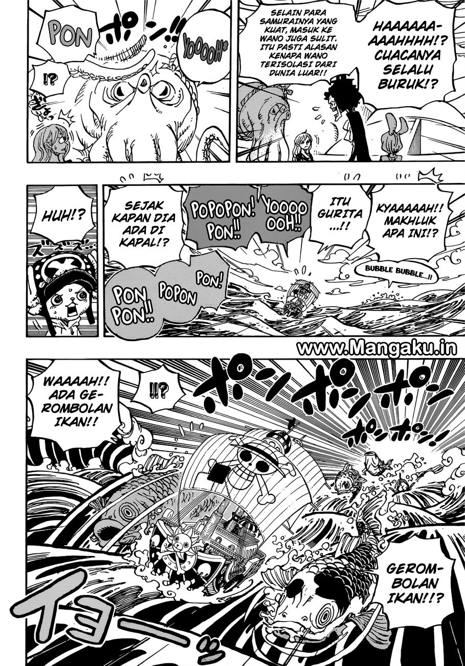 One Piece Chapter 910 Halaman 7